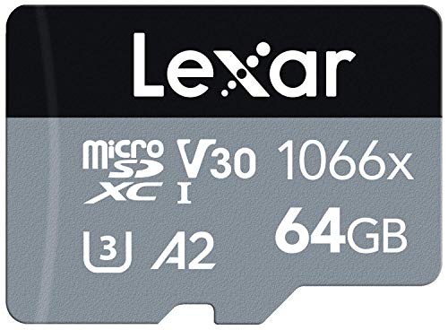 Micro-SD-64GB Lexar Professional 1066x Micro SD Karte 64GB