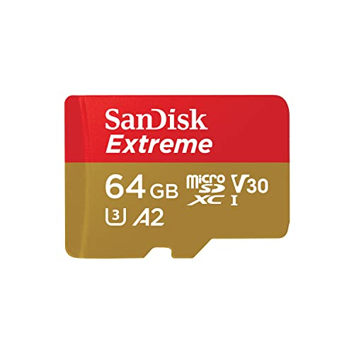 Micro-SD-64GB SanDisk Extreme microSDXC UHS-I Speicherkarte