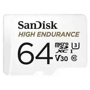 Micro sd 64gb sandisk high endurance microsdxc