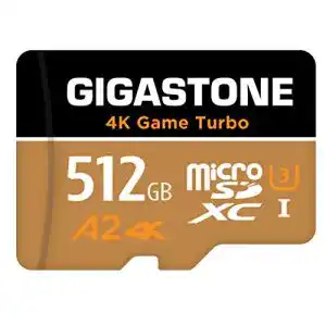 Microsd 512 gb gigastone 4k game turbo 512gb microsdxc