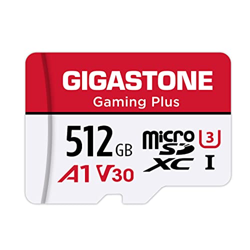 microSD (512 GB) Gigastone Gaming Plus Micro SD Karte 512GB + SD