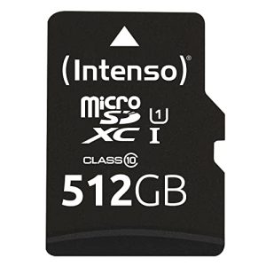 microSD (512 GB) Intenso Premium microSDXC 512GB Class 10 UHS-I