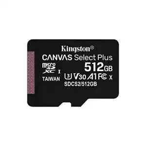 Microsd 512 gb kingston canvas select plus microsd speicherkarte