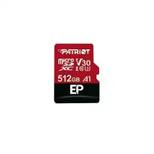 Microsd 512 gb patriot memory patriot 512gb a1 v30 micro sd card
