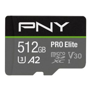 microSD (512 GB) PNY PRO Elite 512GB microSDHC-Speicherkarte