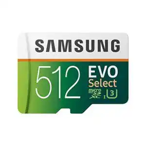 Microsd 512 gb samsung evo select microsd karte 512 gb 100 mb s