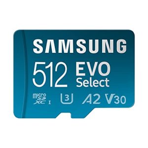 microSD (512 GB) Samsung EVO Select microSD-Karte + SD-Adapter