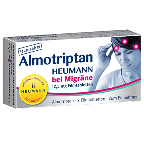 Migräne-Tabletten Heumann Almotriptan bei Migräne 12,5 mg