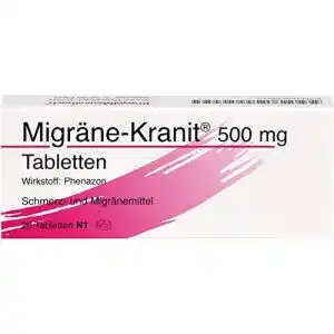 Migraene tabletten krewel meuselbach gmbh migraene kranit 500 mg