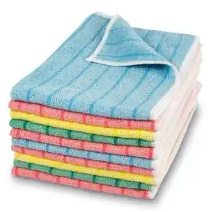 Mikrofasertuch polyclean 10x microstripe strapazierfaehig