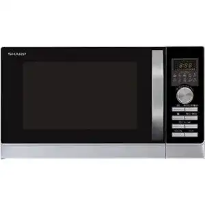 Mikrowelle mit grill sharp r843inw 4 in 1 mit heissluft