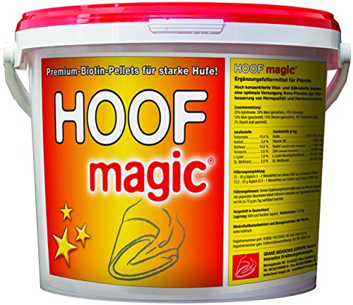 Mineralfutter Pferd Hoof Magic Biotin für Pferde mit Zink Kupfer