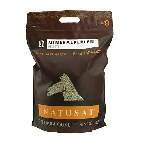 Mineralfutter für Pferde: Natusat Mineral Perlen 8 kg Pellets