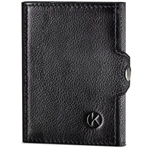 Mini-Geldbörse KORUTA ® Slim Wallet mit Münzfach & RFID