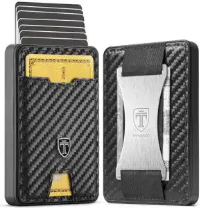 Mini geldboerse travando swype aluminium slim wallet