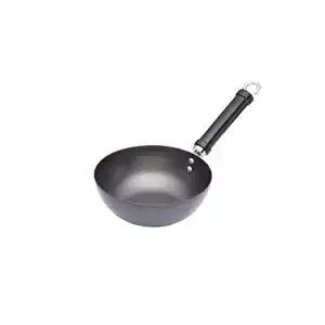 Mini wok kitchencraft pure oriental wok aus carbonstahl