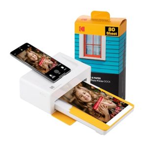 Mobiler Drucker KODAK Dock Plus 4PASS Fotodrucker (10 x 15 cm)