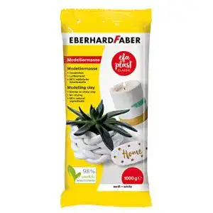 Modelliermasse eberhard faber 570101 efaplast classic in weiss