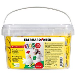 Modelliermasse Eberhard Faber EFA Plast Kids, Weiß, 3 kg - modelliermasse eberhard faber efa plast kids weiss 3 kg