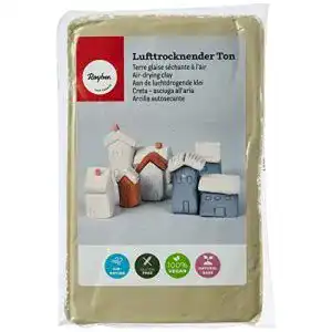 Modelliermasse rayher lufttrocknender ton beige 1 kg