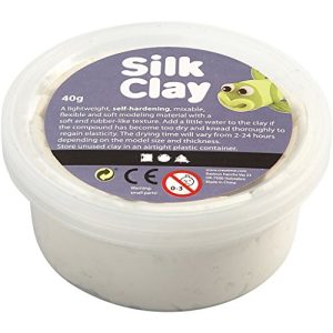 Modelliermasse Silk Clay ®, weiß, 40g