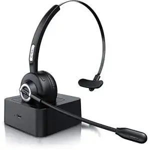 Mono headset csl computer kabelloses headset m ladestation