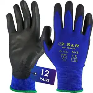 Montagehandschuhe sr schutzhandschuhe 12 paar