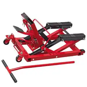 Motorradhebebuehne cartrend motorradheber hydraulisch bis 680 kg