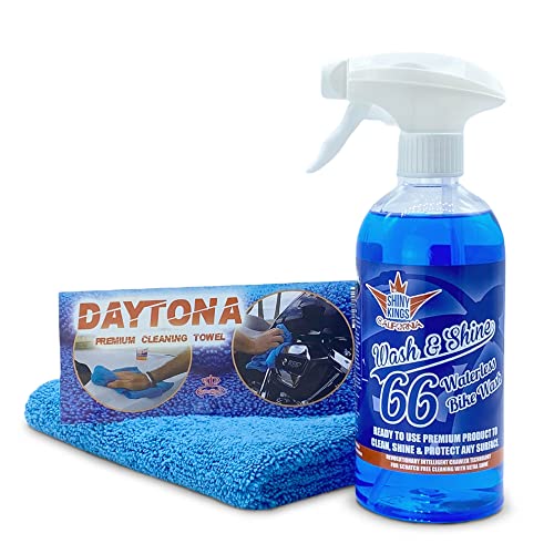 Motorradreiniger Shinykings Wash&Shine 66 WASSERLOSER Motorrad