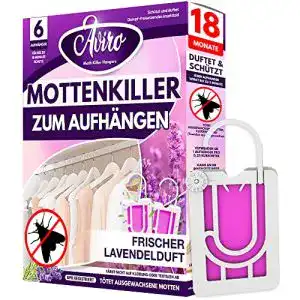 Mottenschutz aviro 6er pack langanhaltender schutz