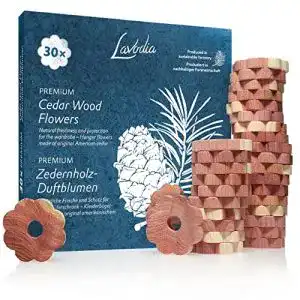 Mottenschutz lavodia zedernholz ringe 30 zeder blumen