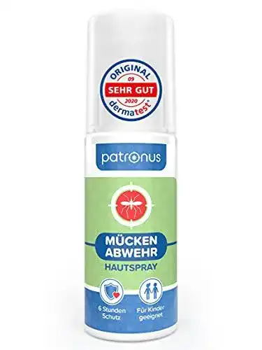 Mückenspray Patronus ohne DEET mit pflanzlichem Wirkstoff