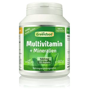 Multivitamin-Tabletten Greenfood Multivitamin + Mineralien - multivitamin tabletten greenfood multivitamin mineralien