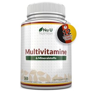 Multivitamin-Tabletten Nu U Nutrition Multivitamin - multivitamin tabletten nu u nutrition multivitamin