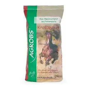 Muskelaufbau pferd zusatzfutter agrobs kraftpaket 20 kg