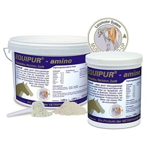 Muskelaufbau-Pferd-Zusatzfutter Equipur Vetripharm amino 1 kg Dose