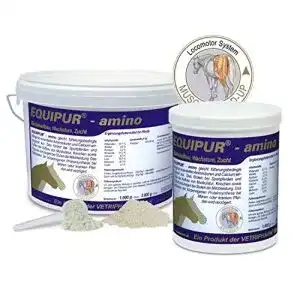 Muskelaufbau pferd zusatzfutter equipur vetripharm amino 1 kg dose