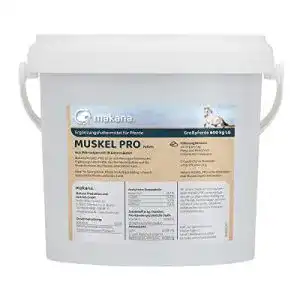 Muskelaufbau pferd zusatzfutter makana muskel pro pellets fuer pferde