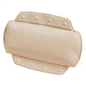 Nackenkissen badewanne spirella badewannenkissen alaska beige