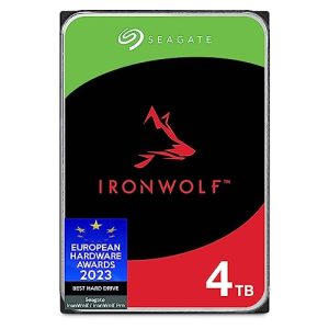 NAS-Festplatte Seagate IronWolf 4TB interne Festplatte, NAS HDD