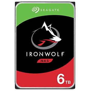 NAS-Festplatte Seagate IronWolf 6 TB HDD, NAS interne Festplatte