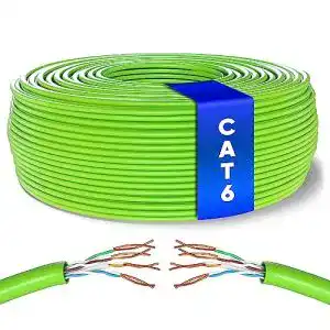 Netzwerk verlegekabel mr tronic 50m ethernet netzwerkkabel cat 6