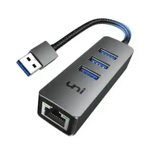 Netzwerkadapter uni usb ethernet adapter aluminiumgehaeuse