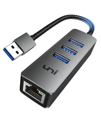 Netzwerkadapter uni USB Ethernet Adapter [Aluminiumgehäuse]
