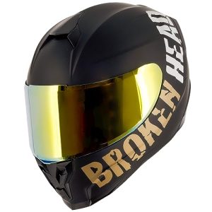 Nexx-Helm Broken Head Motorradhelm BeProud Sport Gold + Gold - nexx helm broken head motorradhelm beproud sport gold gold