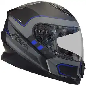 Nexx helm rallox helmets integralhelm 510 3 schwarz blau rallox