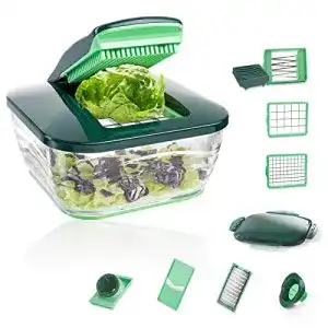 Nicer dicer genius chef 15 teile obstschneider gemueseschneider