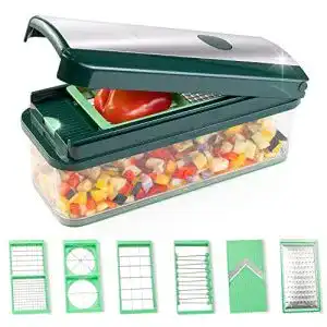 Nicer dicer genius exclusive gemueseschneider 15tlg wuerfelschneider