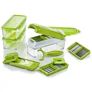 Nicer dicer genius smart 14 tlg in kiwi gemueseschneider