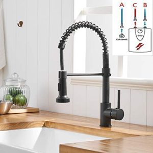 Low pressure fitting TIMACO black low pressure fitting for kitchen